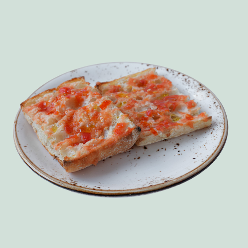 Pan con tomate